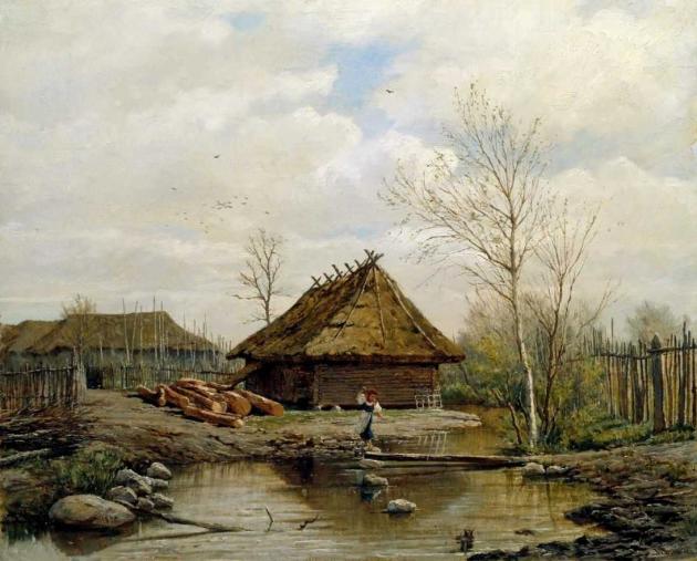 Брюллов Павел Александрович. Весна. 1875