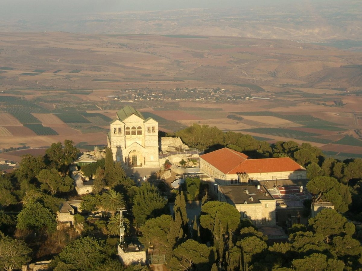 Гора Фавор Израиль монастырь