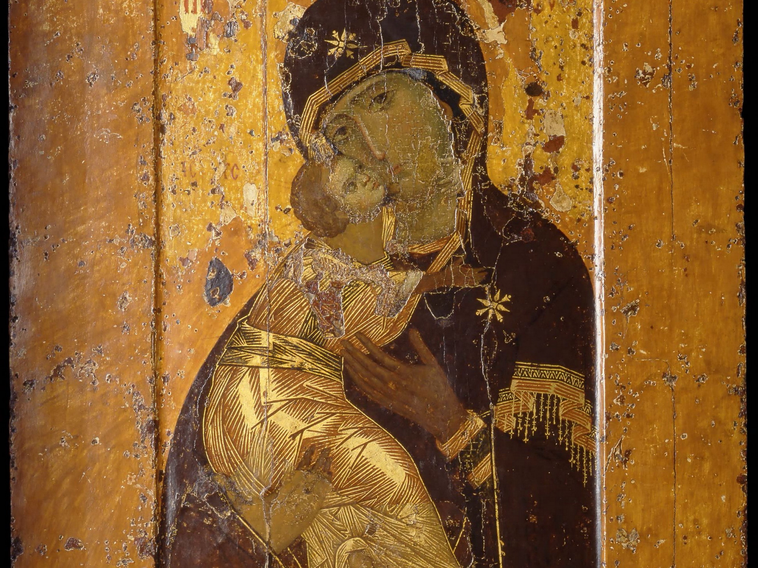 Икона Владимирской Богоматери Третьяковская галерея