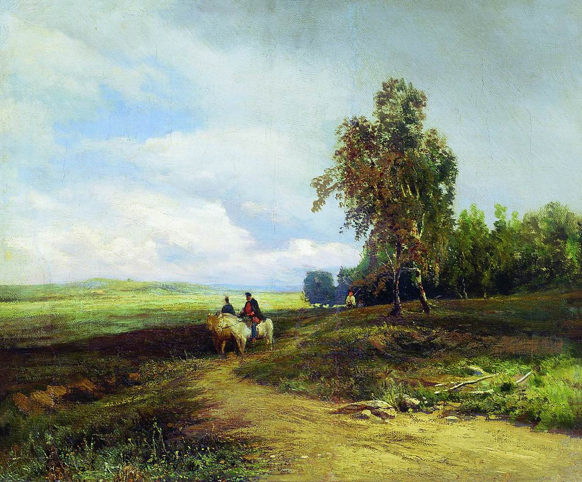 Как называется картина русского художника. Фёдор Александрович Васильев пейзаж.