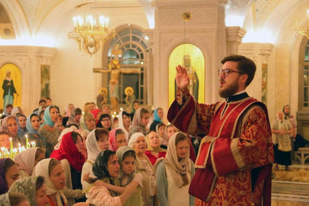 Воскресная служба в православной церкви