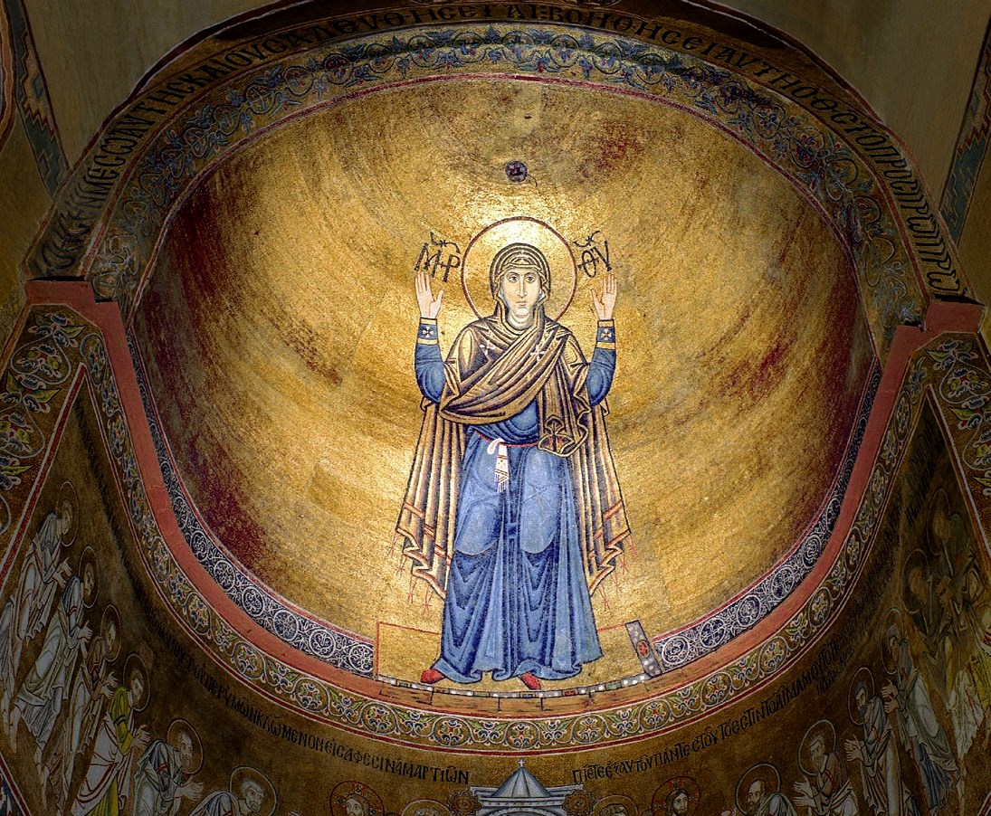 Мозаика софийского собора фото