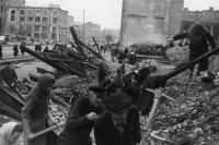 1944. Разбор завалов на Хрещатике